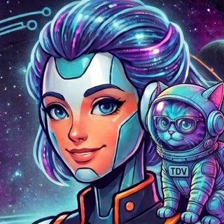Pully, the Pully.Club robot, with TDV the cat on her shoulder